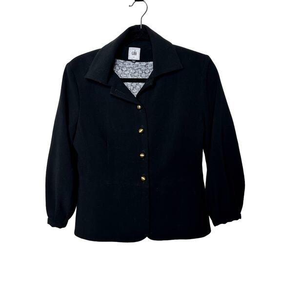 Cabi 4 Black Button Up Jacket - Picture 1 of 3
